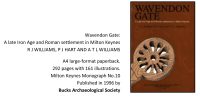 Wavendon Gate