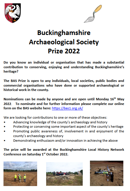 County Archaeology/Heritage Prize